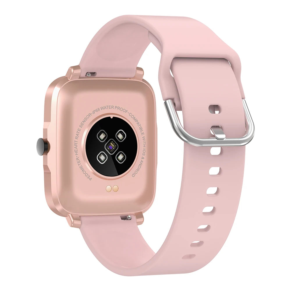 New Arrival F2 Smart Watch – BP Monitor, IP68, Temperature & Fitness Tracking