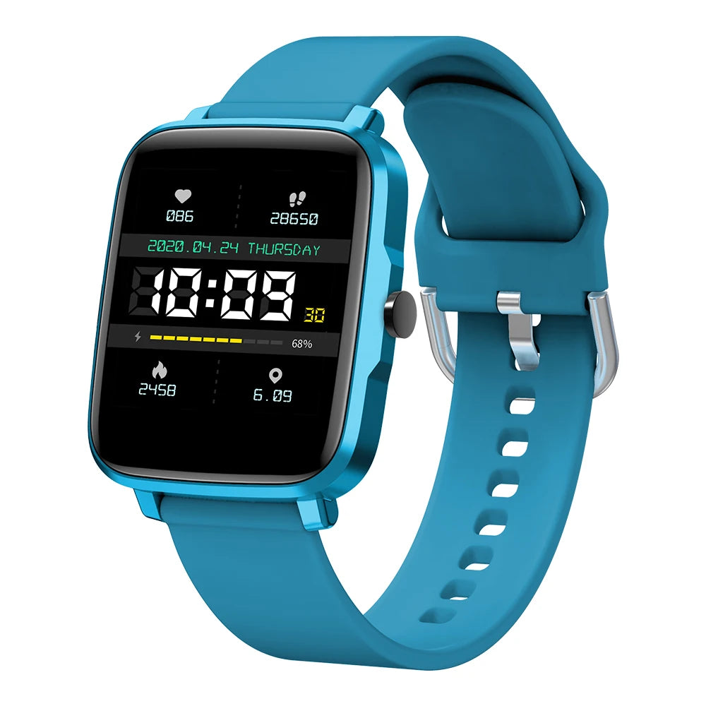 New Arrival F2 Smart Watch – BP Monitor, IP68, Temperature & Fitness Tracking