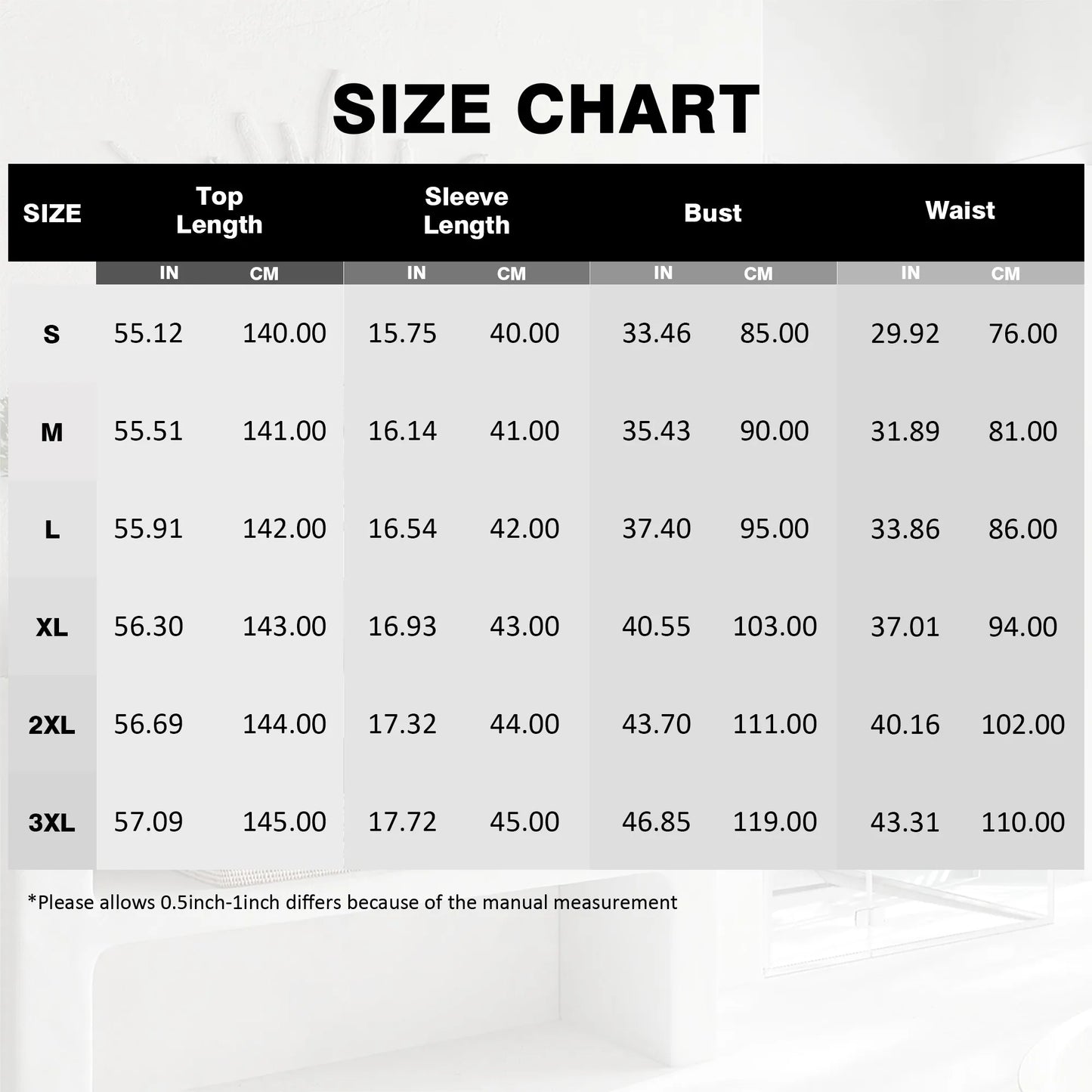 Women’s Plus Size V-Neck Maxi Sundress with 3/4 Sleeves