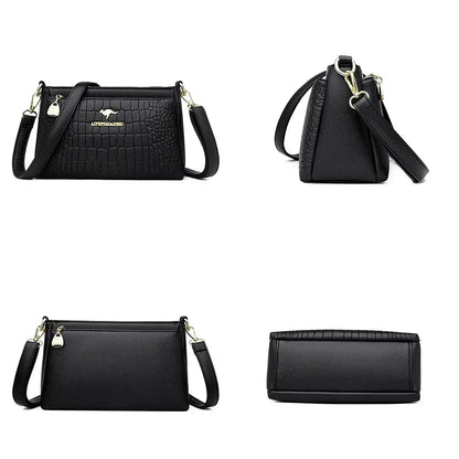 Luxury Women’s Leather Handbag – High Quality Shoulder & Crossbody Purse