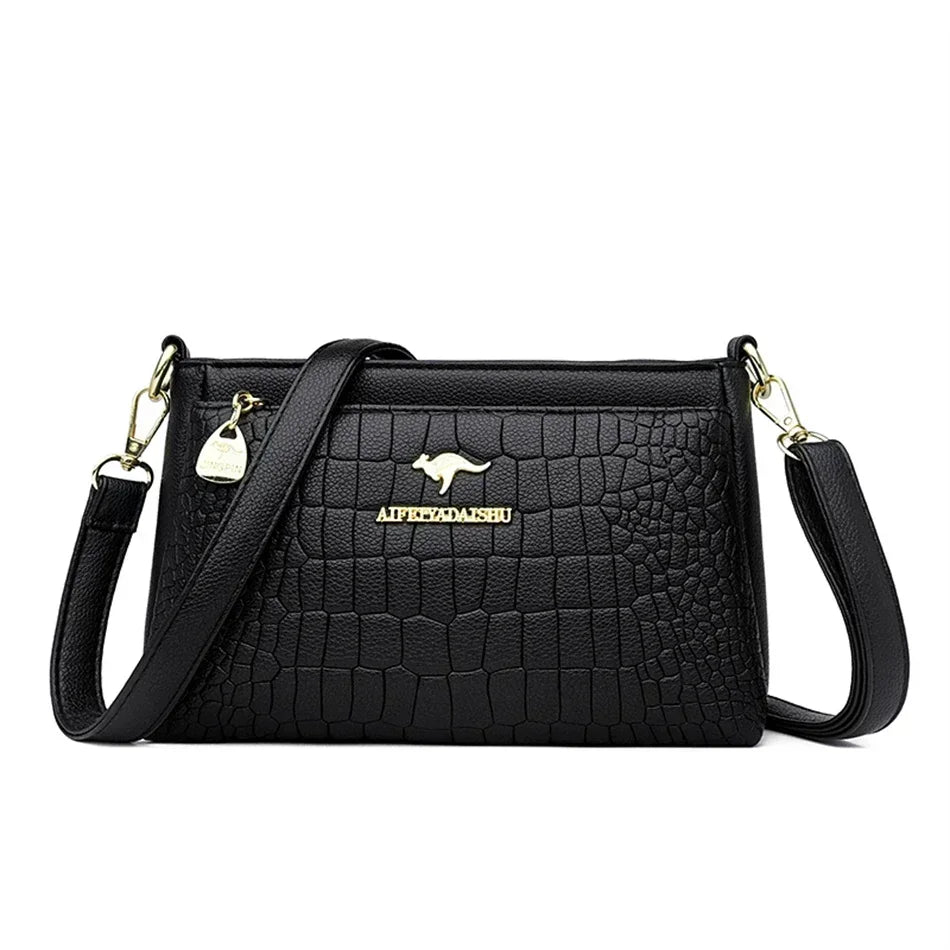 Luxury Women’s Leather Handbag – High Quality Shoulder & Crossbody Purse