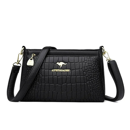 Luxury Women’s Leather Handbag – High Quality Shoulder & Crossbody Purse