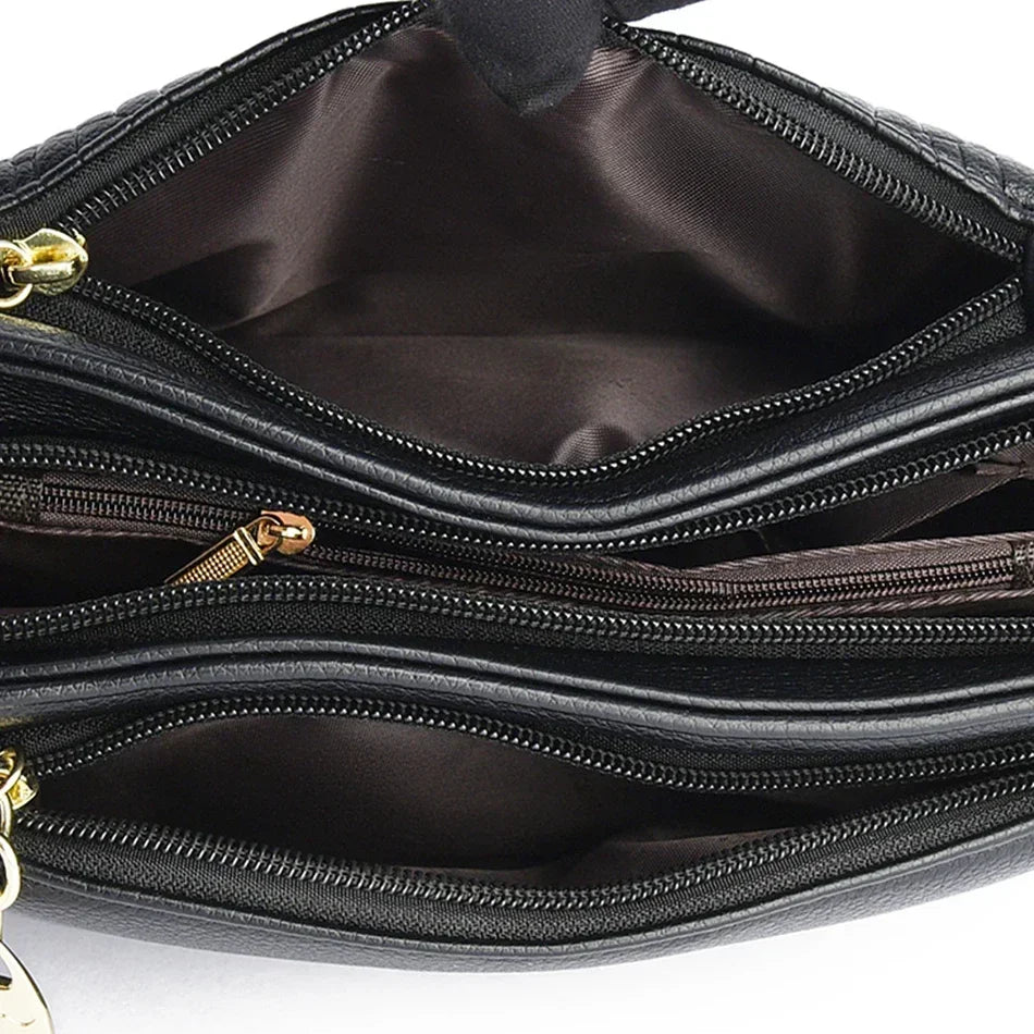Luxury Women’s Leather Handbag – High Quality Shoulder & Crossbody Purse